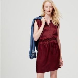 Loft Henley Shirt Dress